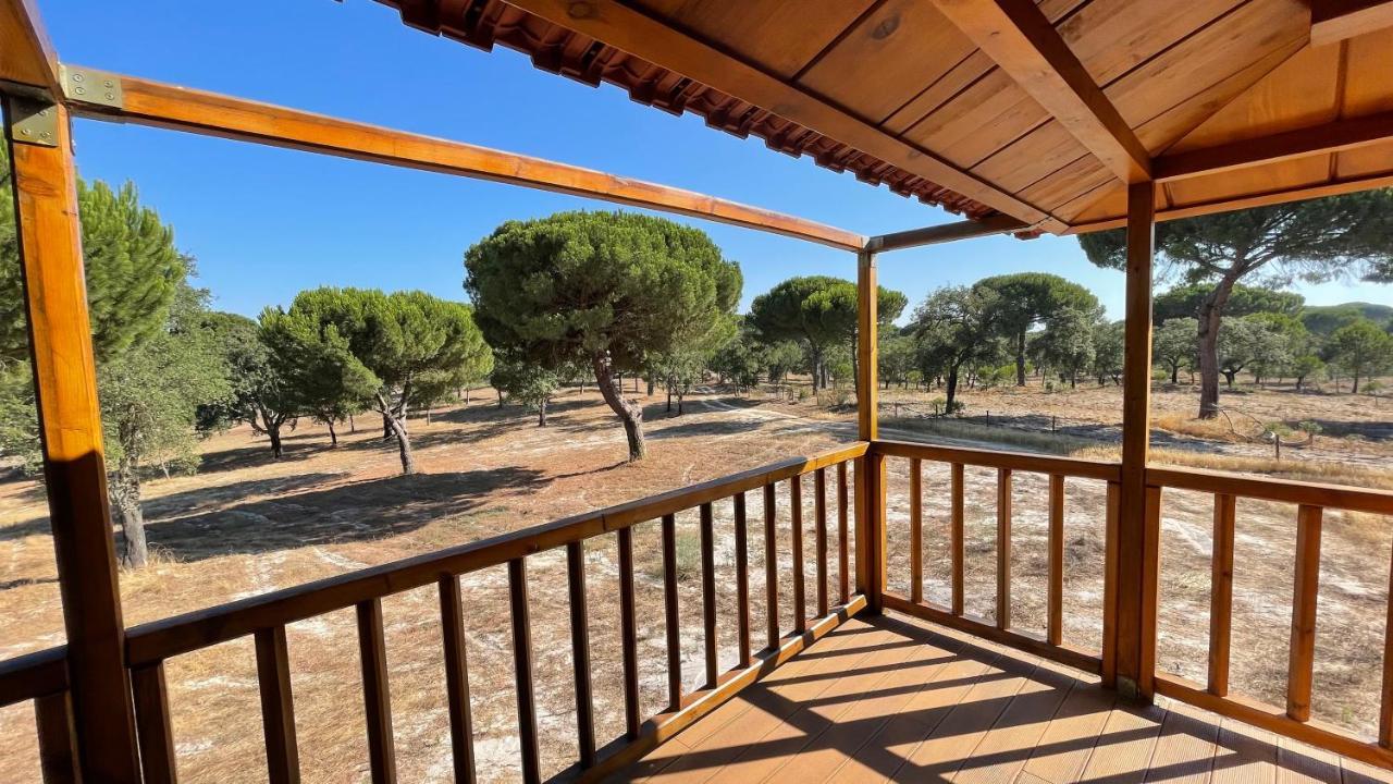 Suspended Wooden House - Monte Da Cortica Villa Águas de Moura Eksteriør billede